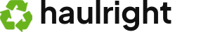 HaulRight Junk Removal logo
