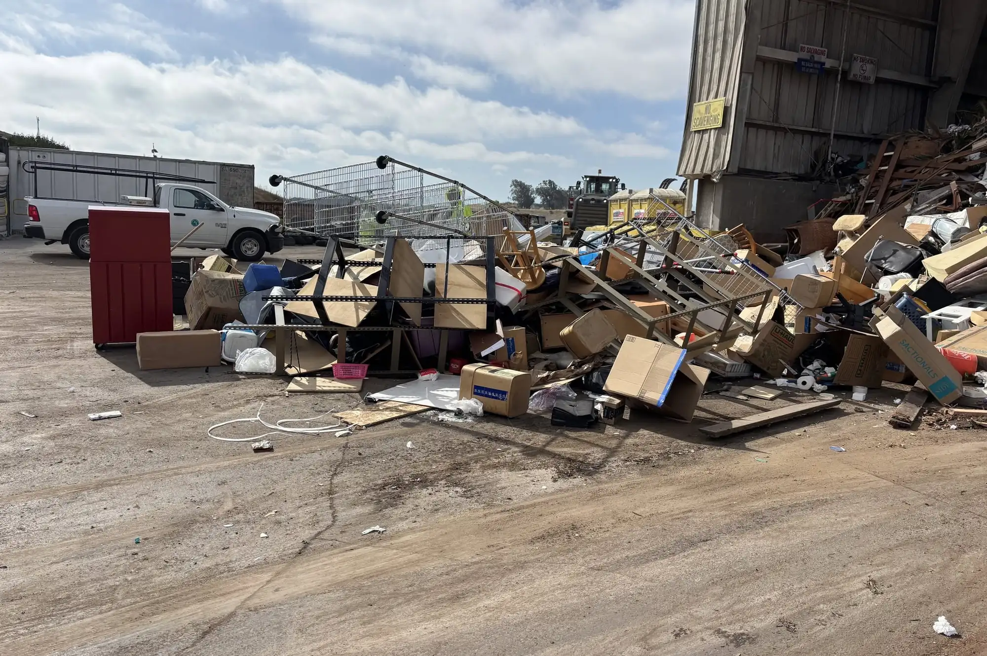 Construction Debris & Hauling project in eastern Hillsborough County