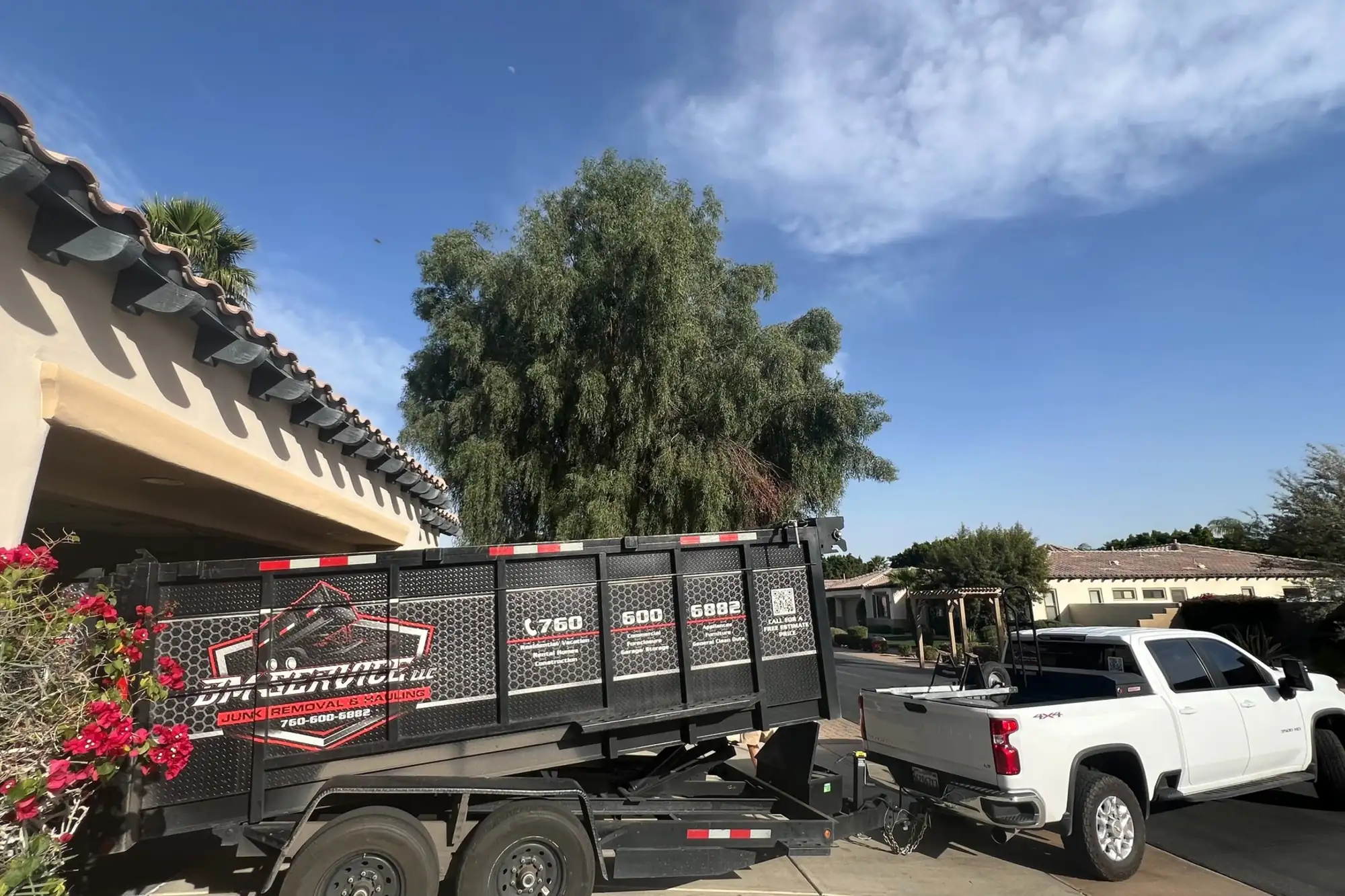Dumpster Rental job in Valrico FL