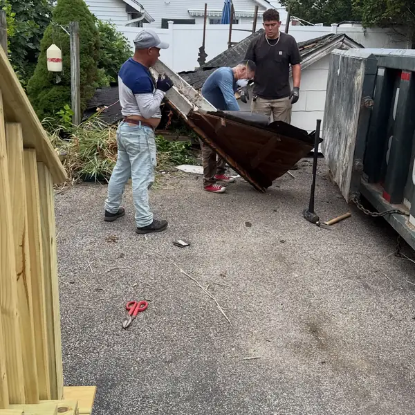 Shed & Deck Demolition in Valrico FL